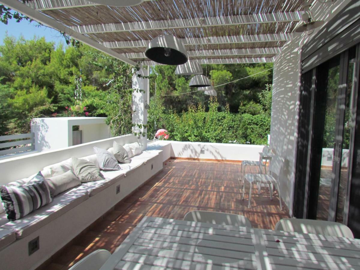Zen Villa In Schinias Bagian luar foto