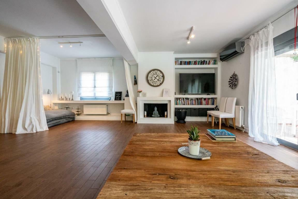 Zen Villa In Schinias Bagian luar foto